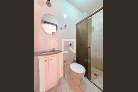 Banheiro da Suíte de apartamento à venda com 3 quartos, 60m² em Padre Eustáquio, Belo Horizonte
