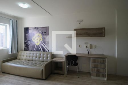Sala Escritório de apartamento à venda com 1 quarto, 56m² em Juvevê, Curitiba