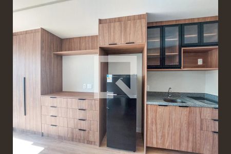 Studio de kitnet/studio para alugar com 1 quarto, 25m² em Jardim das Acacias, São Paulo