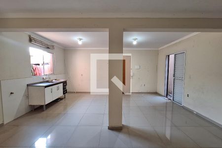Sala  de apartamento para alugar com 1 quarto, 43m² em Vila Guarani, Santo André