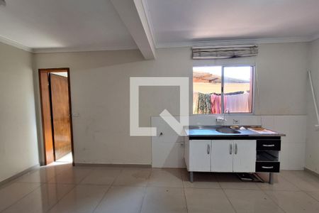 Sala  de apartamento para alugar com 1 quarto, 43m² em Vila Guarani, Santo André