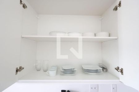 Cozinha de kitnet/studio à venda com 1 quarto, 25m² em Pinheiros, São Paulo