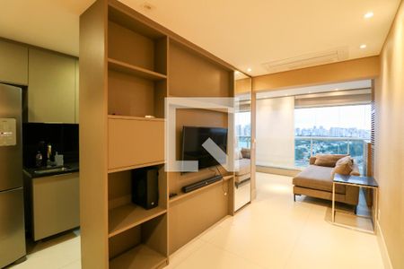 Sala de apartamento para alugar com 2 quartos, 66m² em Campo Belo, São Paulo