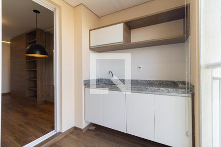 Varanda da Sala de apartamento para alugar com 3 quartos, 53m² em Vila Água Funda, São Paulo