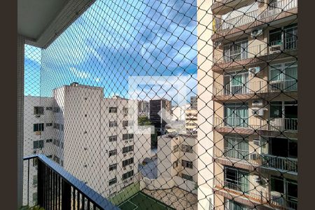 Vista da Sala de apartamento para alugar com 3 quartos, 130m² em Tijuca, Rio de Janeiro