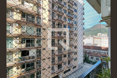 Vista da Sala de apartamento para alugar com 3 quartos, 130m² em Tijuca, Rio de Janeiro