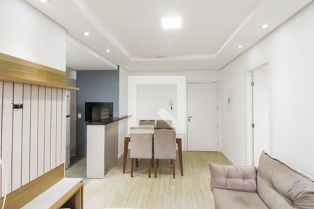 Sala de apartamento à venda com 1 quarto, 46m² em Marechal Rondon, Canoas