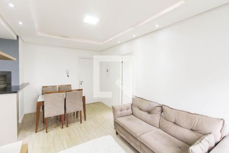 Sala de apartamento à venda com 1 quarto, 46m² em Marechal Rondon, Canoas
