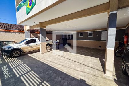 Garagem de casa de condomínio para alugar com 2 quartos, 74m² em Canto do Forte, Praia Grande