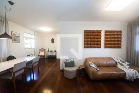 sala de apartamento à venda com 3 quartos, 104m² em Sion, Belo Horizonte