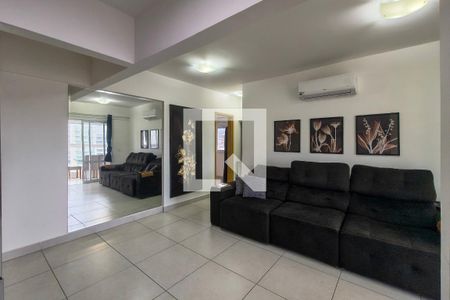 Sala de apartamento para alugar com 1 quarto, 50m² em Vila Caiçara, Praia Grande