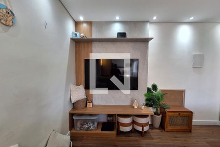 Sala  de apartamento à venda com 2 quartos, 86m² em Vila Camilópolis, Santo André