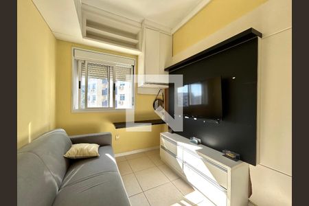 Sala  de apartamento para alugar com 1 quarto, 70m² em Itacorubi, Florianópolis