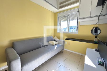 Sala  de apartamento para alugar com 1 quarto, 70m² em Itacorubi, Florianópolis