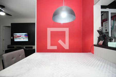 Sala de Jantar de apartamento à venda com 2 quartos, 52m² em Jardim Monte Alegre, Taboão da Serra