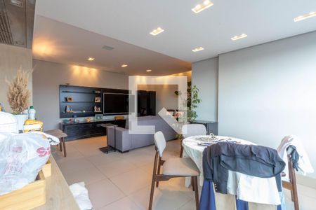 Sala de apartamento à venda com 3 quartos, 98m² em Grajaú, Belo Horizonte