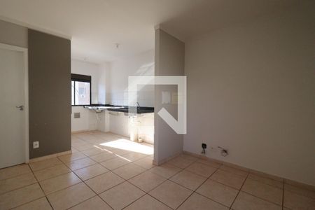 Sala de apartamento para alugar com 2 quartos, 60m² em Jardim Santa Cecilia - Bonfim Paulista, Ribeirão Preto