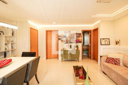 Sala de apartamento à venda com 3 quartos, 123m² em Pompeia, São Paulo