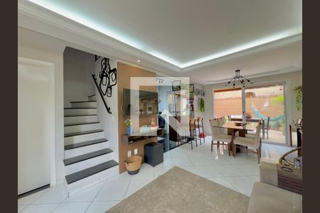 Sala de casa de condomínio à venda com 3 quartos, 86m² em Parque Renato Maia, Guarulhos