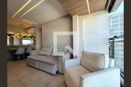 Sala de apartamento à venda com 2 quartos, 54m² em Indianópolis, São Paulo