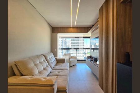 Sala de apartamento à venda com 2 quartos, 54m² em Indianópolis, São Paulo