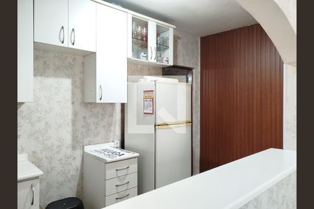 Cozinha de casa para alugar com 1 quarto, 35m² em Chácara Califórnia, São Paulo