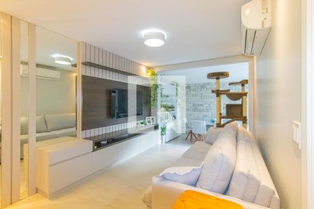 Sala de apartamento à venda com 2 quartos, 115m² em Centro, Canoas