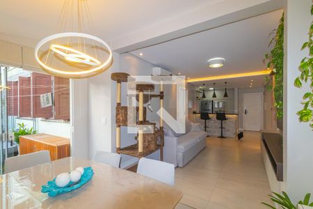 Sala/Sala de Jantar de apartamento à venda com 2 quartos, 115m² em Centro, Canoas