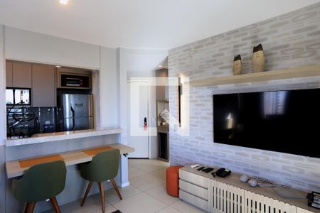Sala de apartamento para alugar com 1 quarto, 41m² em Funcionários, Belo Horizonte