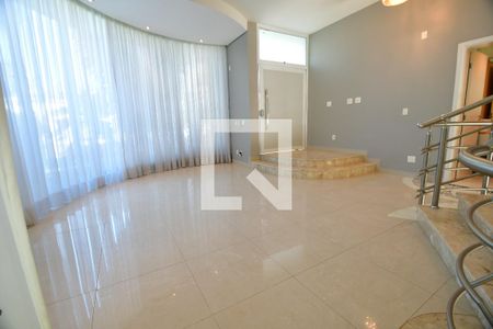 Sala de casa de condomínio para alugar com 4 quartos, 472m² em Parque Imperador, Campinas