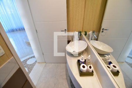 Lavabo de casa de condomínio para alugar com 4 quartos, 472m² em Parque Imperador, Campinas
