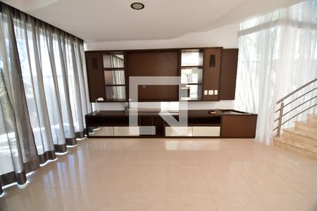 Sala de casa de condomínio para alugar com 4 quartos, 472m² em Parque Imperador, Campinas