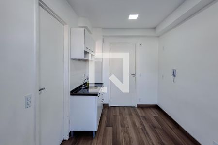 Sala/Cozinha de kitnet/studio para alugar com 1 quarto, 25m² em Cambuci, São Paulo