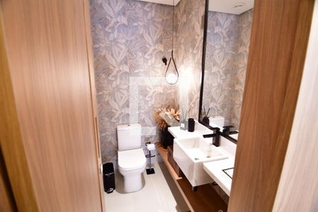 Lavabo de apartamento à venda com 3 quartos, 170m² em Cambuí, Campinas