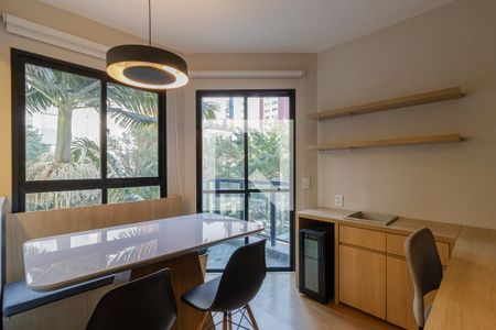 Sala de apartamento para alugar com 1 quarto, 47m² em Itaim Bibi, São Paulo