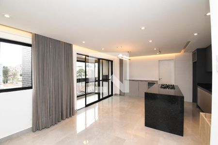 Sala e Cozinha de apartamento para alugar com 2 quartos, 67m² em Boa Vista, Curitiba
