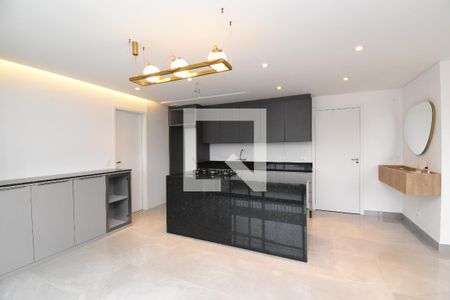 Sala e Cozinha de apartamento para alugar com 2 quartos, 67m² em Boa Vista, Curitiba