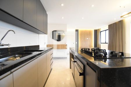 Sala e Cozinha de apartamento para alugar com 2 quartos, 67m² em Boa Vista, Curitiba
