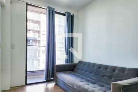 Sala  de apartamento à venda com 1 quarto, 33m² em Santo Cristo, Rio de Janeiro