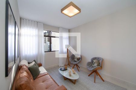SALA de apartamento à venda com 3 quartos, 93m² em Gutierrez, Belo Horizonte