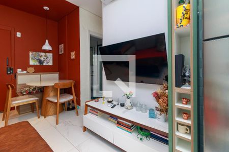 Sala de apartamento para alugar com 2 quartos, 54m² em Vila Cruzeiro, São Paulo
