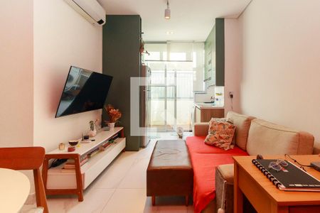 Sala de apartamento para alugar com 2 quartos, 54m² em Vila Cruzeiro, São Paulo