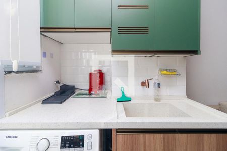 Cozinha - Área de Serviço de apartamento para alugar com 2 quartos, 54m² em Vila Cruzeiro, São Paulo