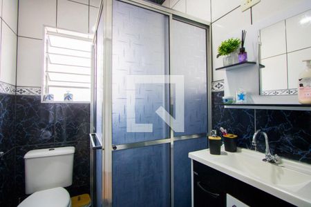 Banheiro de casa para alugar com 2 quartos, 135m² em Vila Junqueira, Santo André