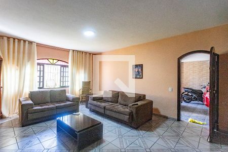 Casa 1 - sala  de casa à venda com 8 quartos, 360m² em Jardim Bandeirantes, Diadema