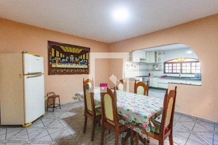 Casa 1 - sala de jantar  de casa à venda com 8 quartos, 360m² em Jardim Bandeirantes, Diadema