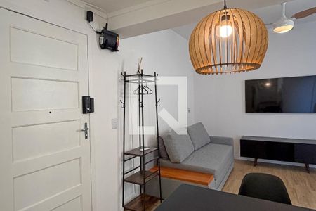 Studio de apartamento para alugar com 1 quarto, 28m² em José Menino, Santos