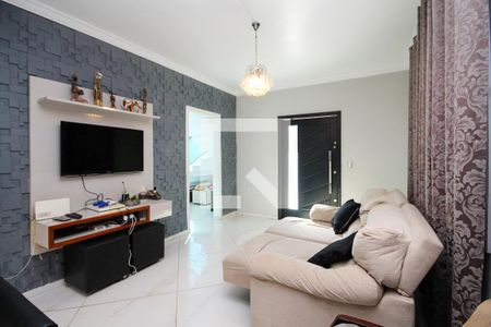 Sala de Estar de casa de condomínio para alugar com 3 quartos, 120m² em Roselândia, Cotia