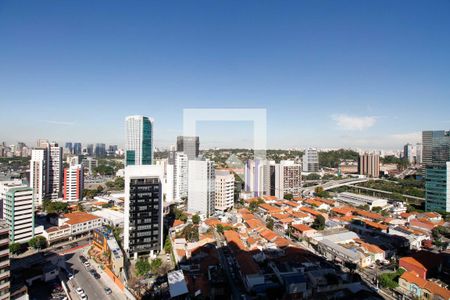 Vista da Varanda de apartamento à venda com 2 quartos, 86m² em Pinheiros, São Paulo