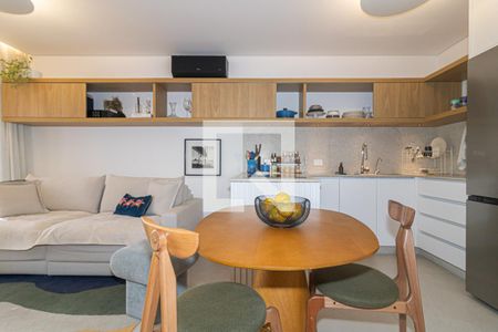 Sala de Jantar de apartamento para alugar com 1 quarto, 42m² em Vila Nova Conceição, São Paulo